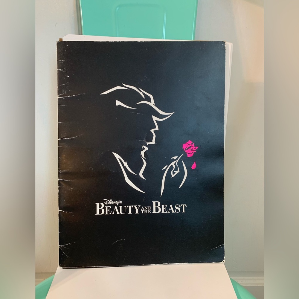 Autographed Beauty and the Beast Broadway Souvenir Program Playbill